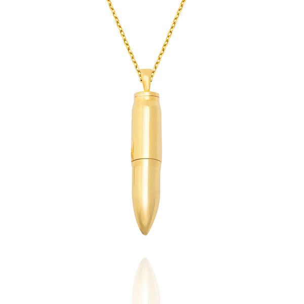 Bullet Shaped Urn Pendant