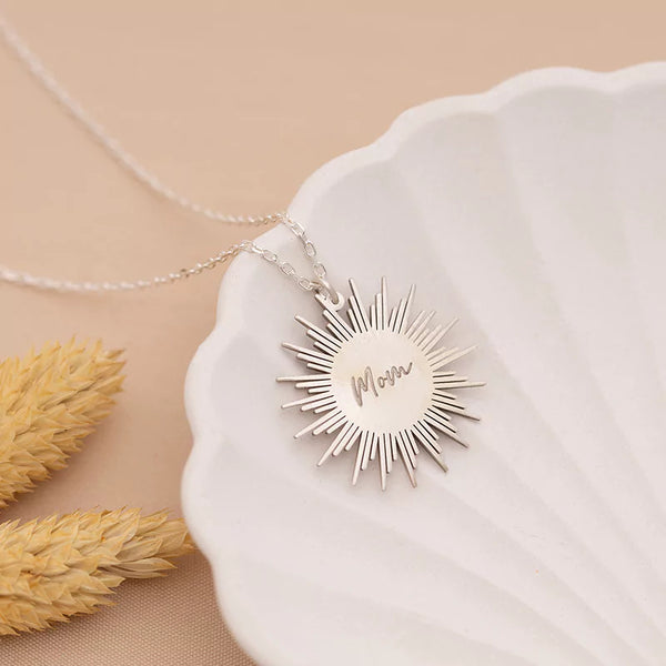 Sun Fingerprint Necklace